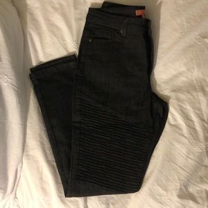 Mod Cloth Edgy as Ever Moto Skinny Jeans